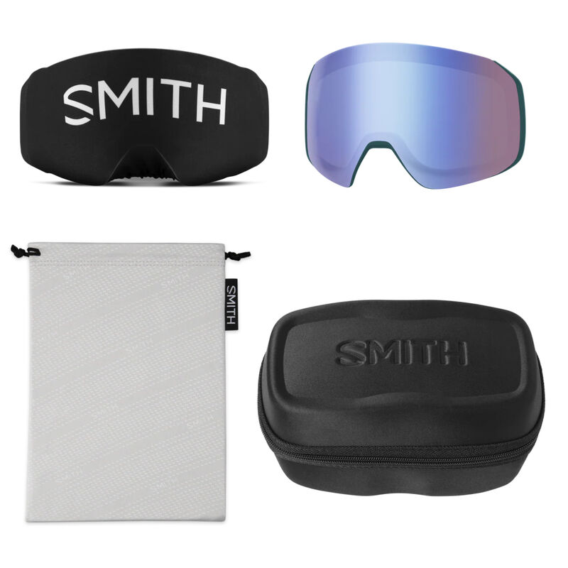 Smith 4D MAG S Low Bridge Fit + ChromaPop Sun Black Gold Mirror Lens image number 4