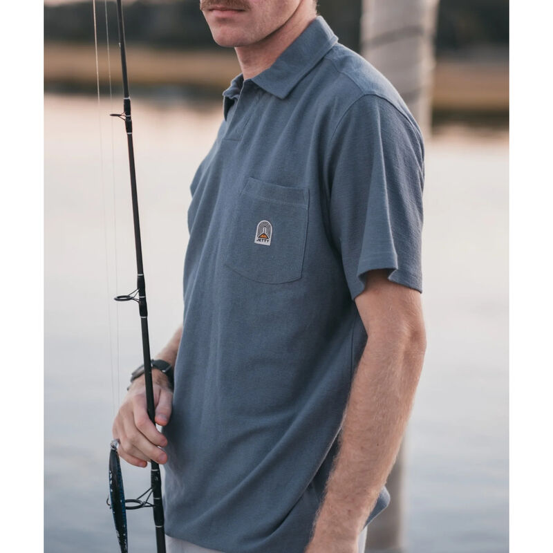 Jetty Cruise Terry Polo Mens image number 1