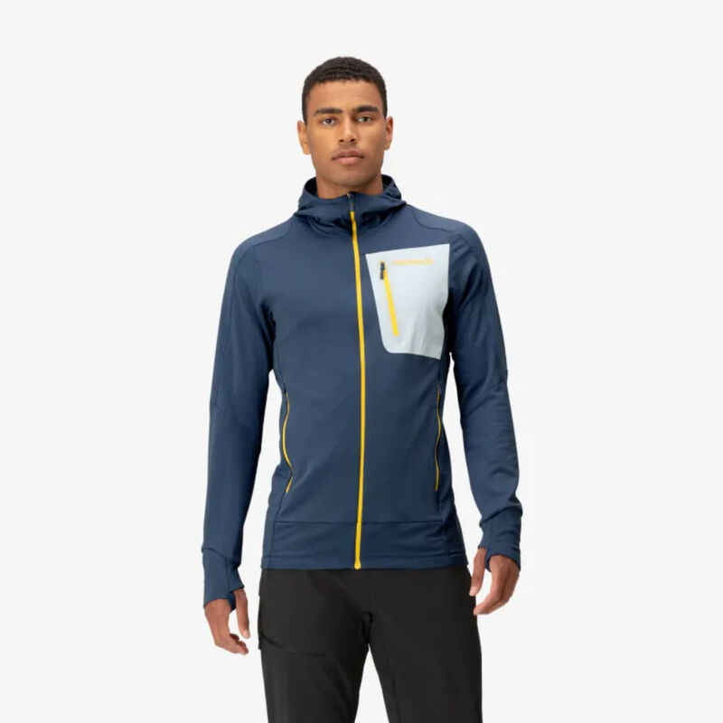 Norrona Falketind Power Grid Hood Mens image number 2