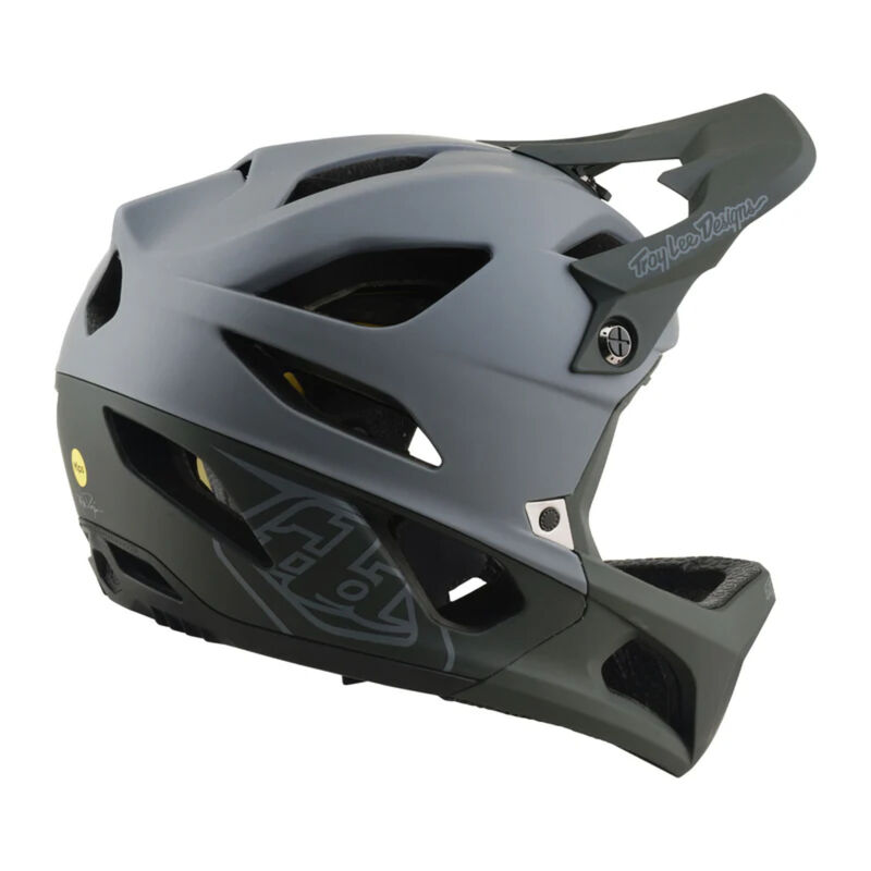 Troy Lee Stage Bike Helmet - Drone Gray image number 4