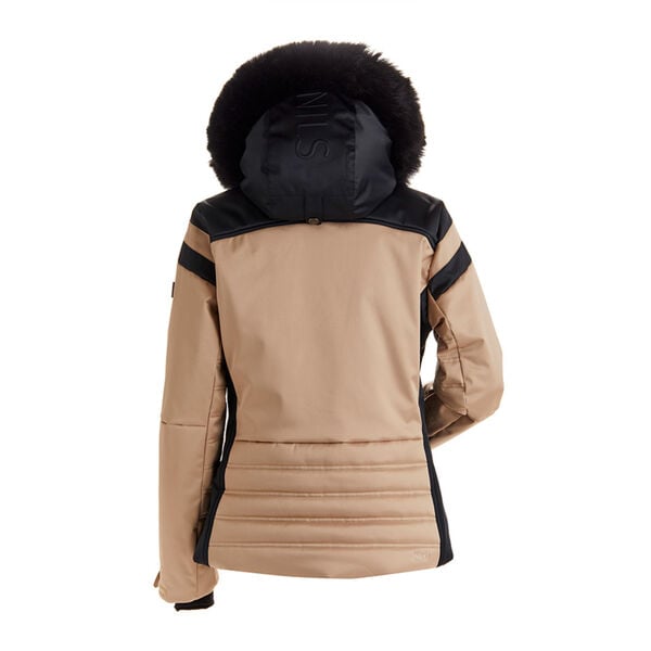 Nils St. Anton Faux Fur Jacket Womens