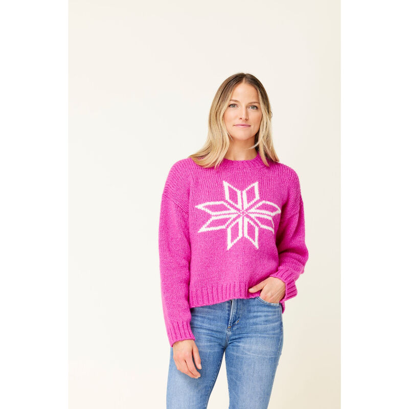 Krimson Klover Snowflake Sweater Womens image number 0