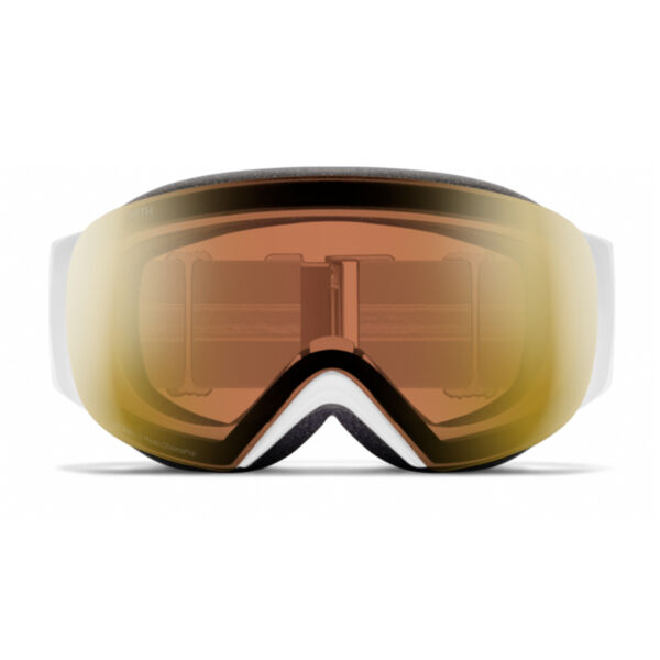 Smith I/O Mag S Goggle + ChromaPop Pro Photochromic Gold Mirror Lens Womens