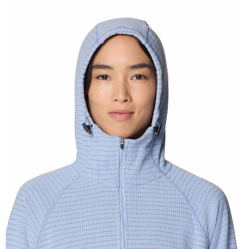 Mountain Hardwear Summit Grid Half Zip Hoodie Womens image number 3