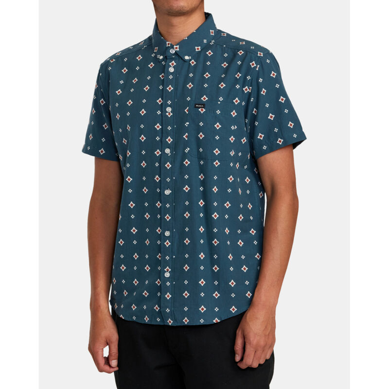 RVCA That'll Do Dobby Short-Sleeve Shirt Mens image number 2