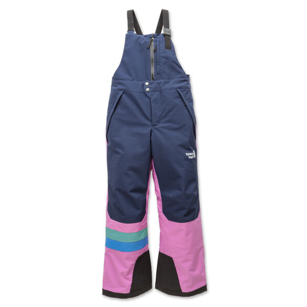 Town Hall Mountain Town Winter Bib Kids