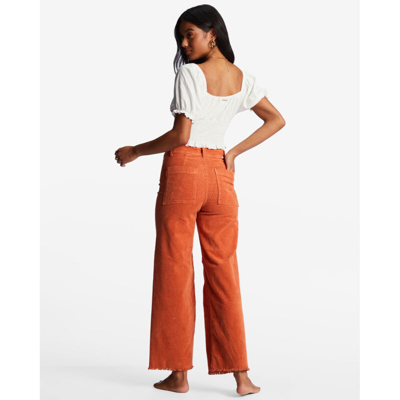 Billabong Free Fall Wide Leg Pants Womens image number 2