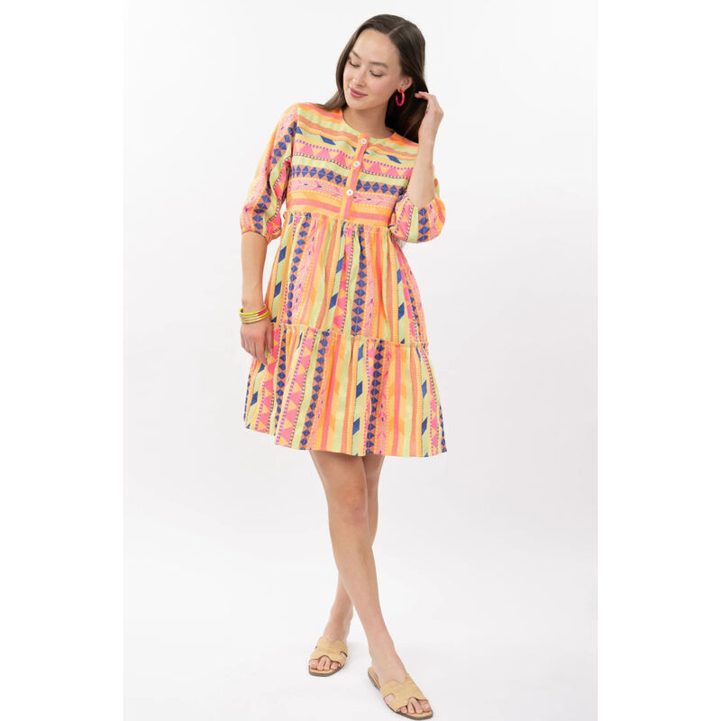 Uncle Frank Zigs & Zags Dress Womens image number 1