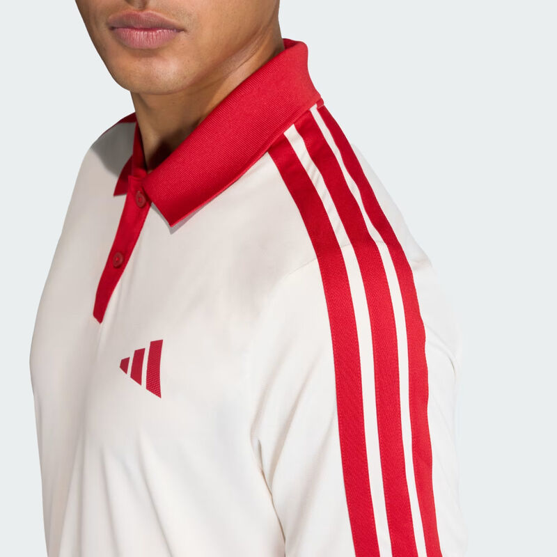 Adidas Tennis Classics Polo Shirt Mens - Chalk White image number 3