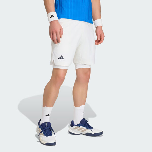 Adidas Tennis Climacool Shorts & Tights Set Mens - White