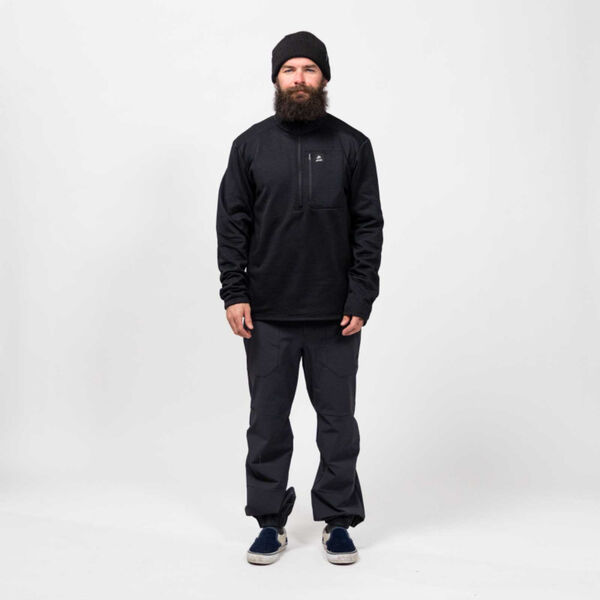 Jones Flagship Recycled Grid Half-Zip Mens