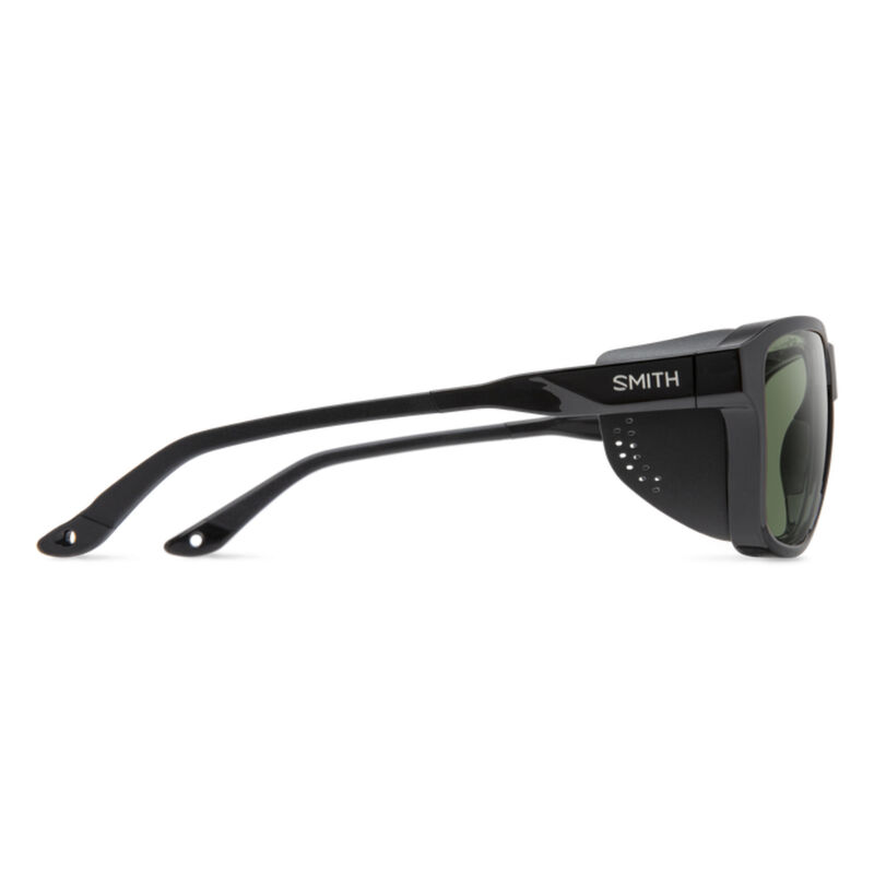 Smith Embark Sunglasses Black + ChromaPop Polarized Gray Green Lens image number 2