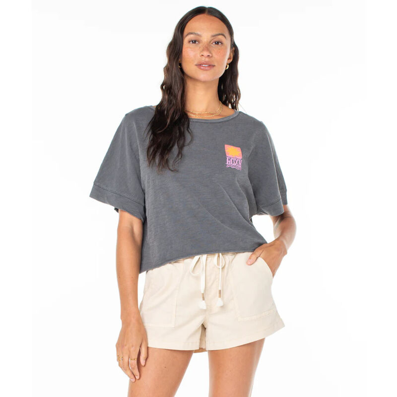 Roxy Sun Stamps Tee Womens image number 0