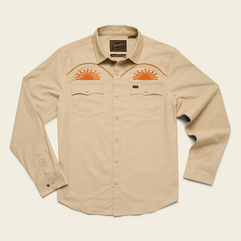 Howler Brothers Crosscut Deluxe Snapshirt Mens image number 0