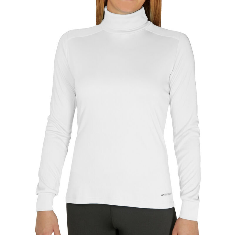 Hot Chillys Peachskins Solid T-Neck Womens image number 0