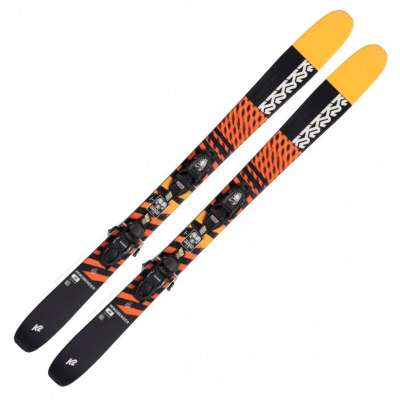 K2 Mindbender Junior Skis + FDT 7.0 System Bindings Kids image number 0