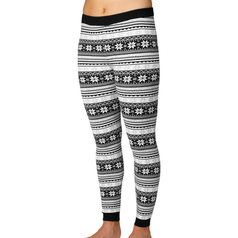 Hot Chillys Sweater Knit Printed Legging Womens image number 0