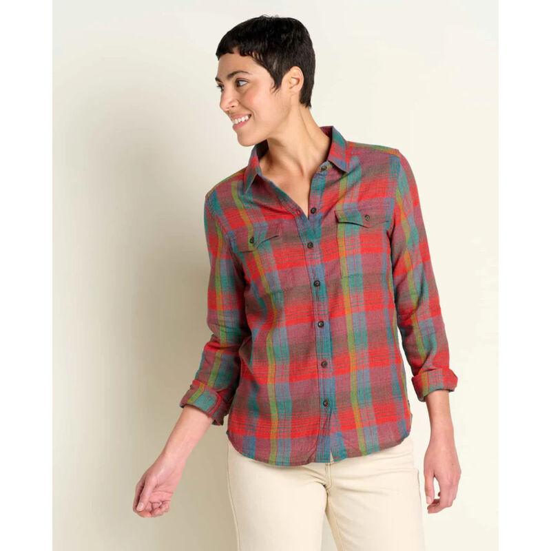 Toad&Co Re-Form Flannel Shirt Womens image number 0