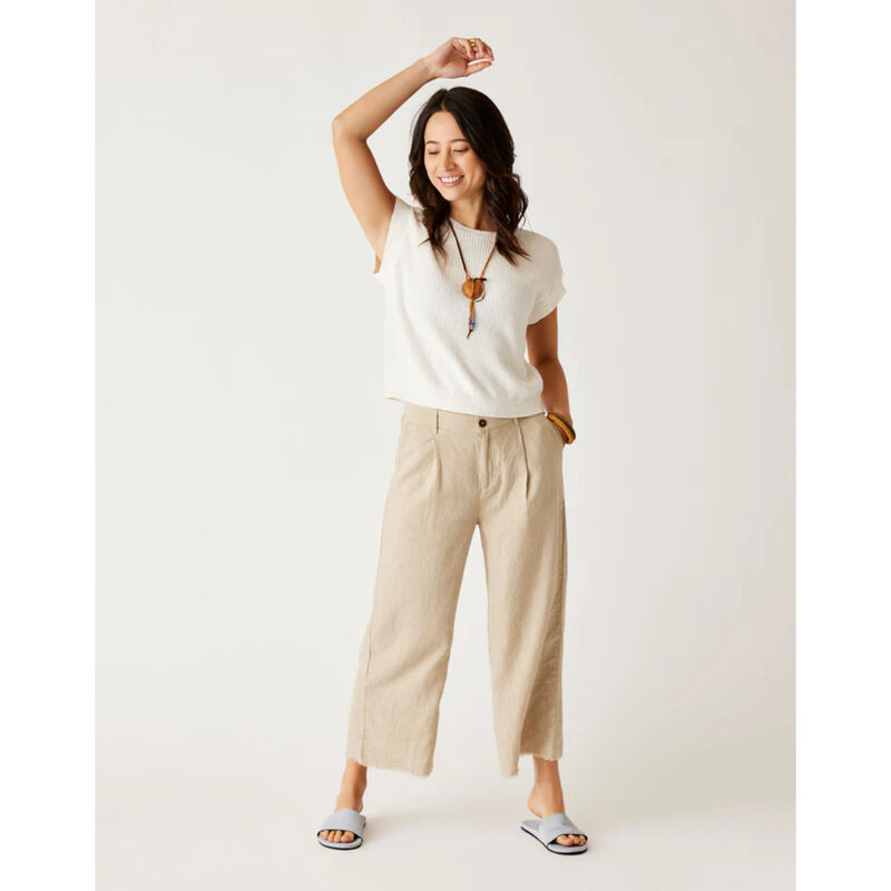 Carve Designs Suki Linen Pants Womens image number 0