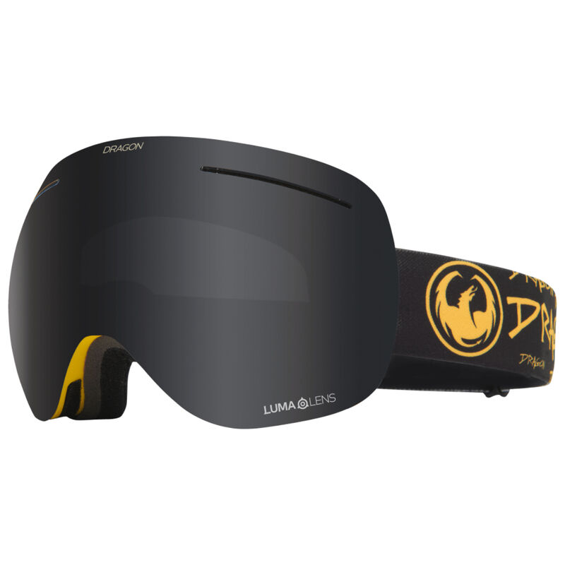 Dragon X1 Goggles + Lumalens Dark Smoke Lens image number 0