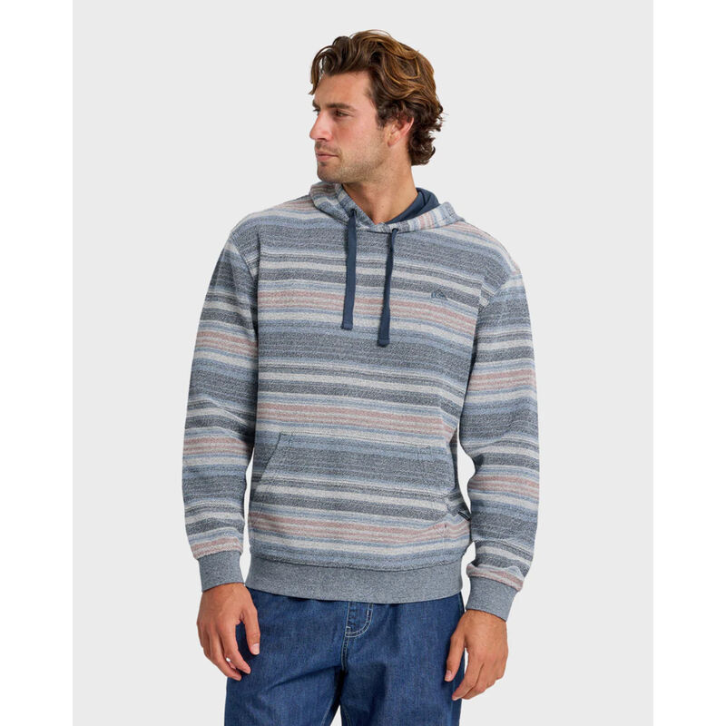 Quiksilver Great Otway Yarn-Dyed Stripe Pullover Hoodie Mens image number 2