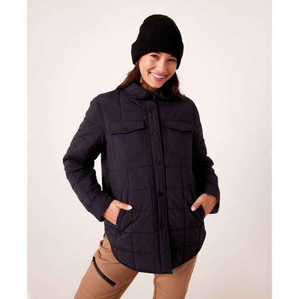 Roxy Alpine Quilted Shacket Womens