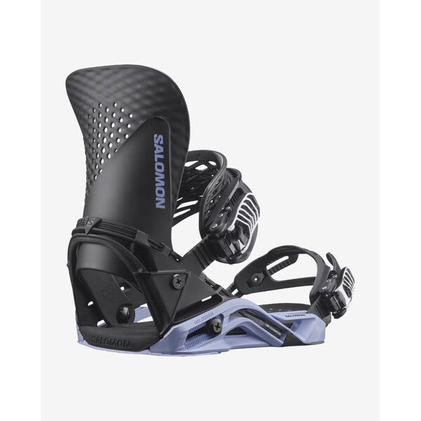 Salomon Hologram Snowboard Bindings - Black / Brunnera Blue