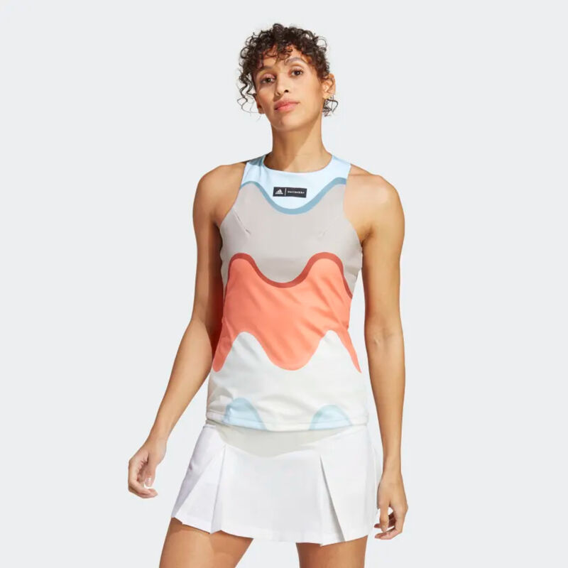 Adidas x Marimekko Tennis Tank Top Womens image number 1