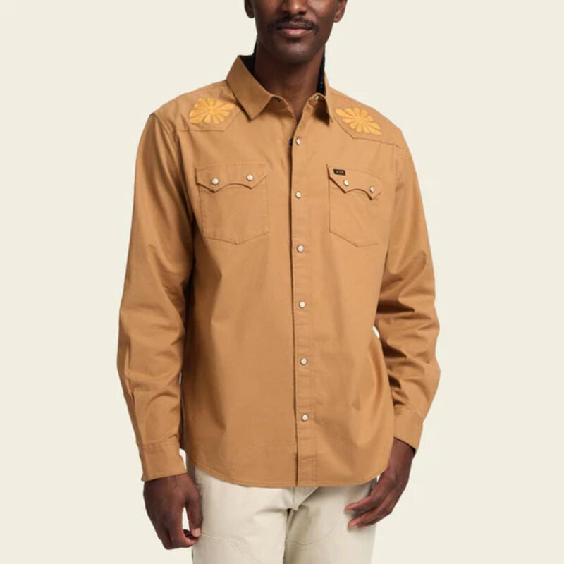 Howler Brothers Crosscut Deluxe Snapshirt Mens image number 1