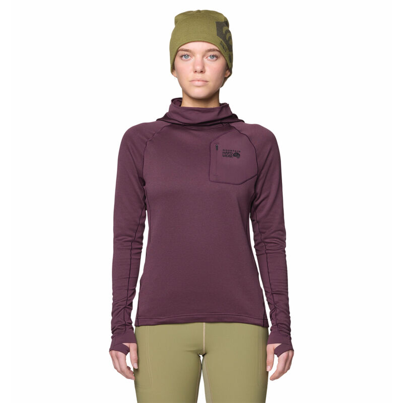 Mountain Hardwear Up First Tech Fleece Hoody Womens image number 1