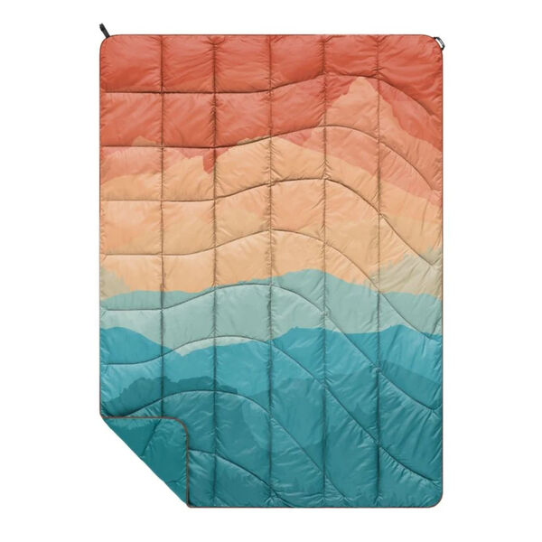 Rumpl Rocky Mountain Sunset Fade Travel Blanket