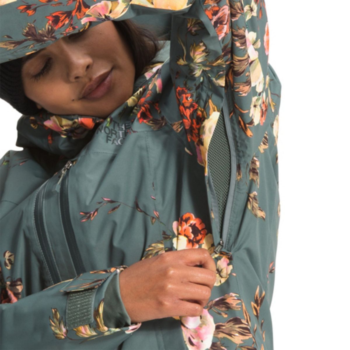 ladies north face descendit jacket
