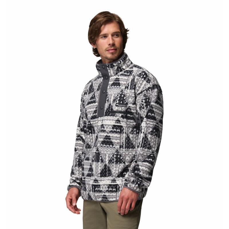Columbia Helvetia II Printed Half Snap Mens Fleece image number 1