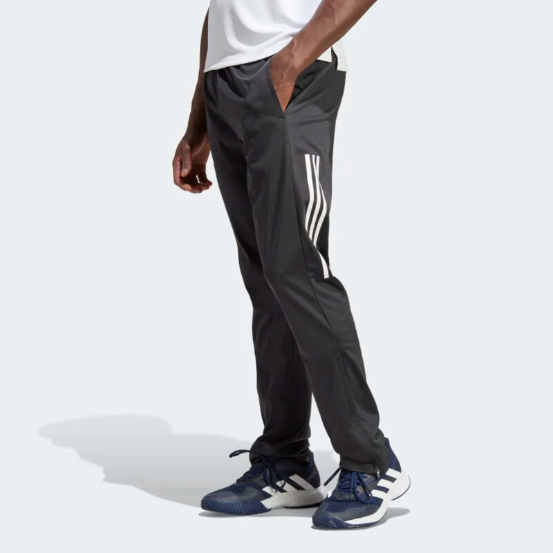 Adidas 3 Striped Knitted Tennis Pant Mens image number 1