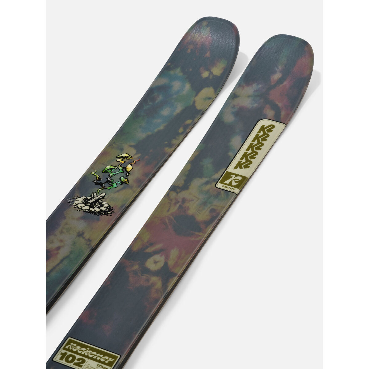 【美品使用少】K2 reckoner 92 169cm K2（スキー、スノーボード） K2 RECKONER 92+SQUIRE 11[169cm