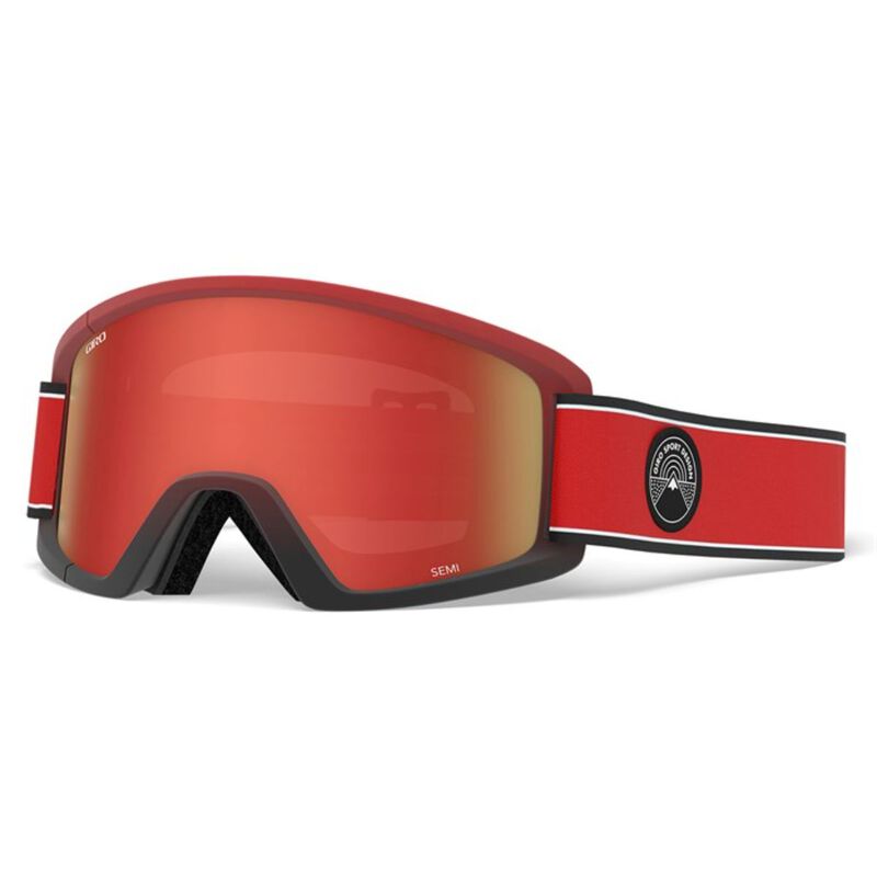 Giro Semi Goggles + Amber Yellow Lenses image number 0