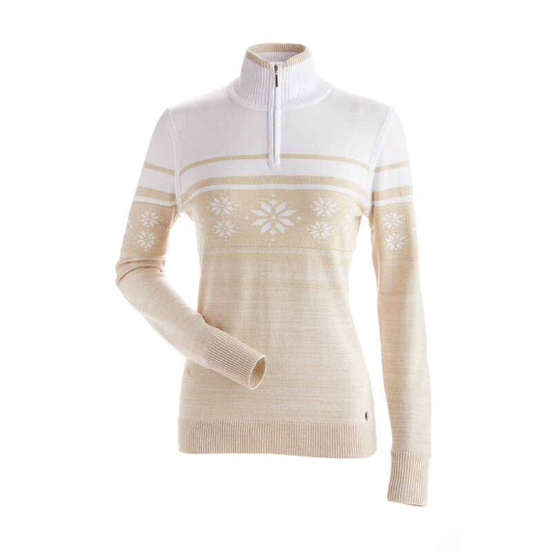 Nils Deer Valley Metallic Sweater Womens image number 0