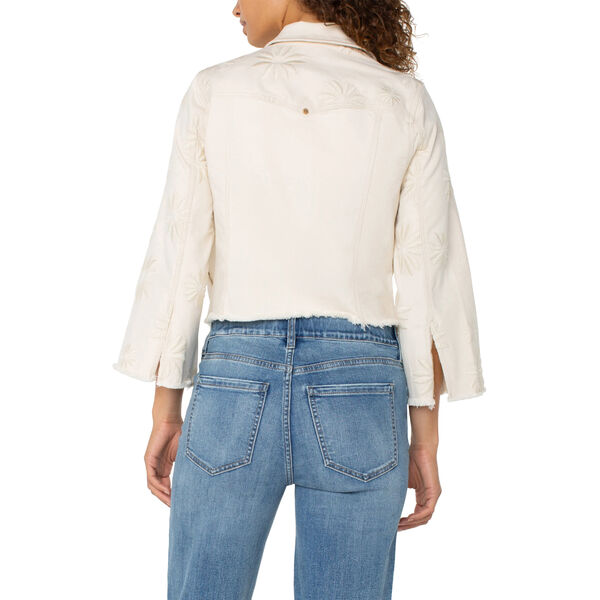 Liverpool Embroider Floral Jacket Womens