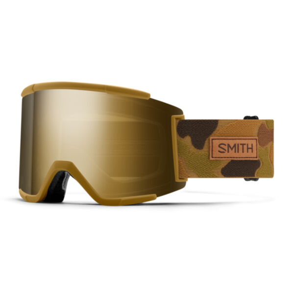 Smith Squad XL Goggle + ChromaPop Sun Black Gold Mirror Lens