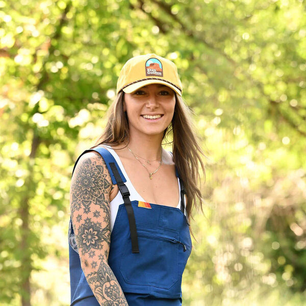 YoColorado Stay Golden Gold Hat