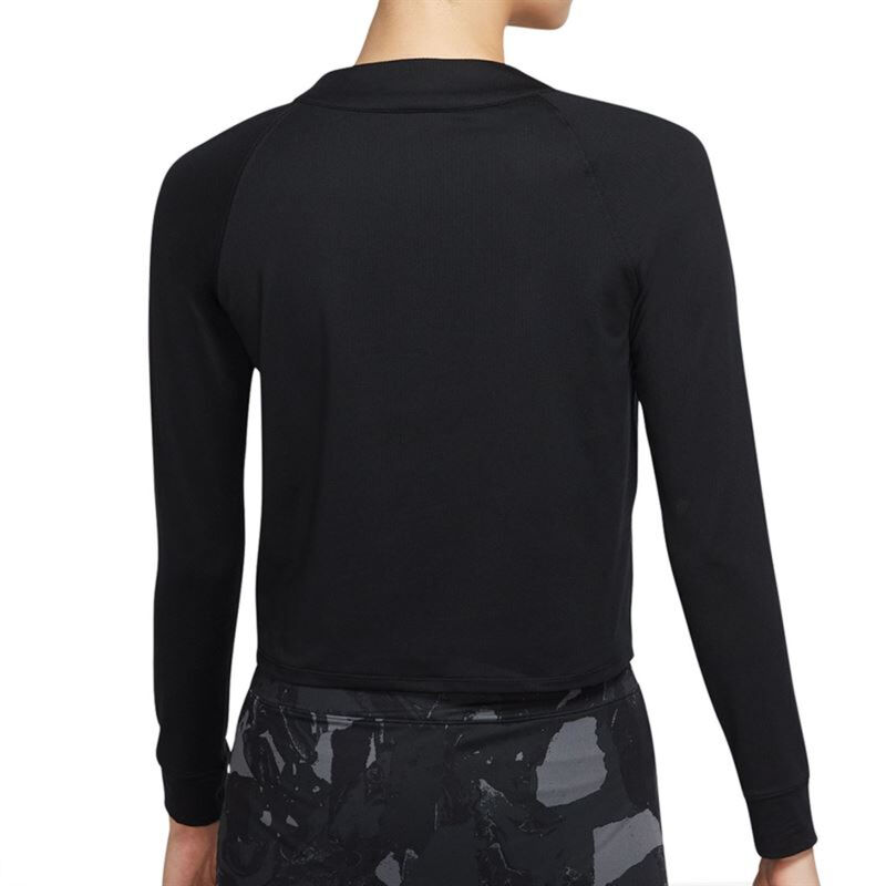 Nike Court Dri-Fit Victory Long Sleeve 1/2 Zip  Tennis Top Womens image number 1
