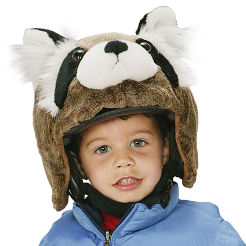 CrazeeHeads Benny the Bandit Raccoon Helmet Cover image number 2