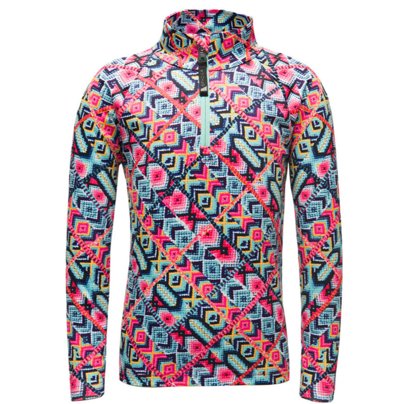 Spyder Reflect Zip T-Neck Toddler Girls image number 0