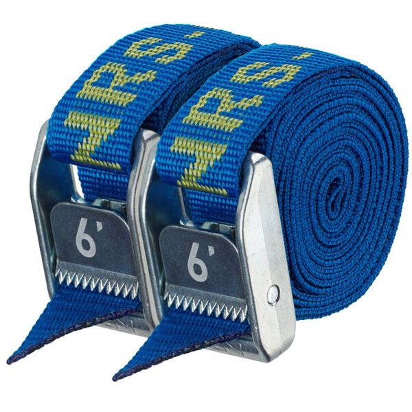 NRS 1" HD Tie Down Straps 6' Pair