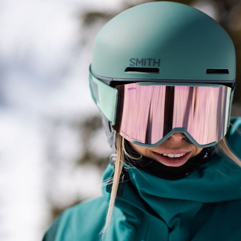 Smith Squad Mag Goggles + Chromapop Everyday Rose Gold Lens Womens image number 2