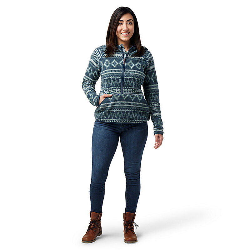 Smartwool Hudson Trail Fleece Anorak Womens image number 0