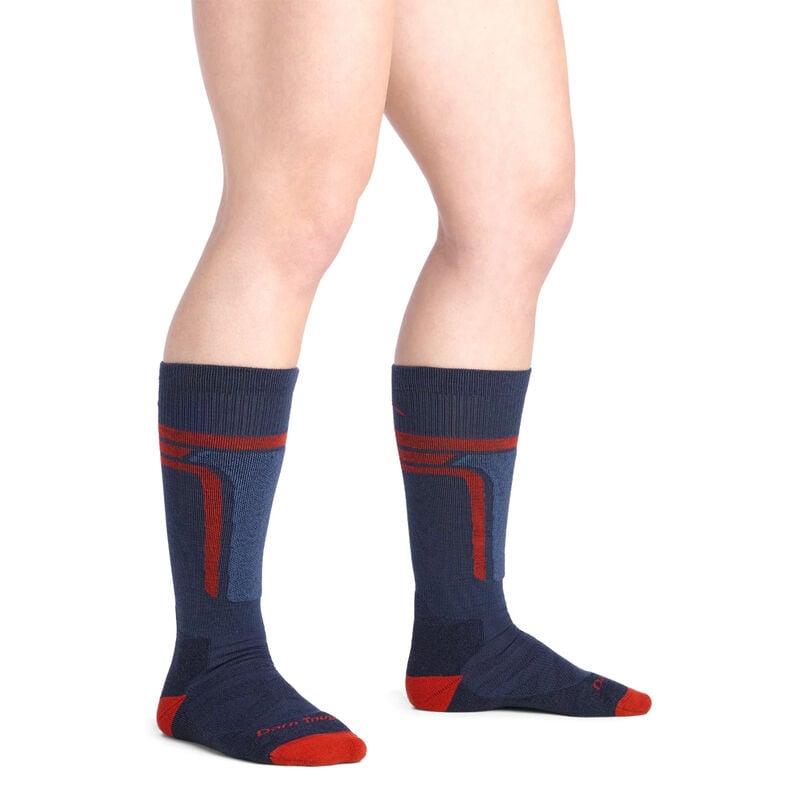 Darn Tough T-Bar Over-the-Calf Midweight Ski & Snowboard Socks Kids image number 2