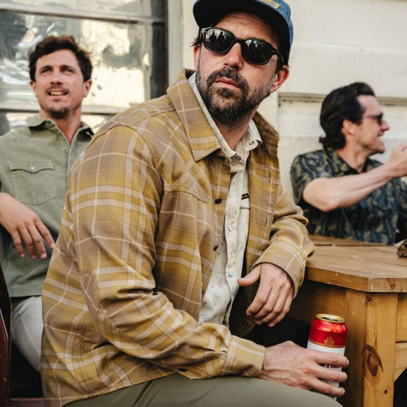 Howler Brothers Harkers Flannel Mens image number 7