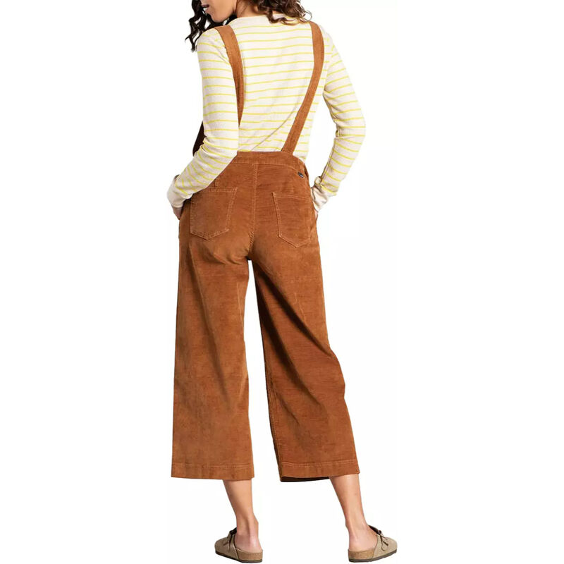 Toad & Co Karuna Cord Wide Leg Overall Womens image number 1