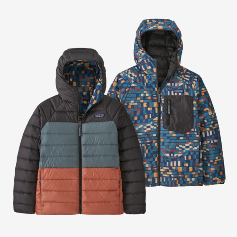 Patagonia Reversible Down Sweater Hoodie Kids image number 0